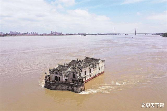 文史天下谈|屹立长江江心700年,洪水淹没无数次都不倒,号称万里长江第一阁