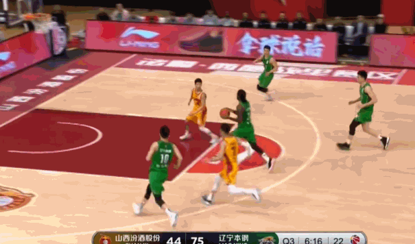 郭艾伦|统治力！辽宁37分大胜山西，全队7人得分上双，郭艾伦情绪失控！