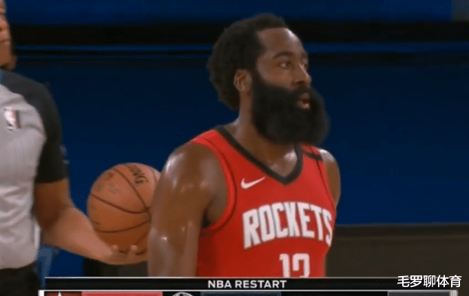 詹姆斯·哈登|哈登太强了，百发百中狂轰23+3，差点扭伤坚决不歇，后撤步回来了