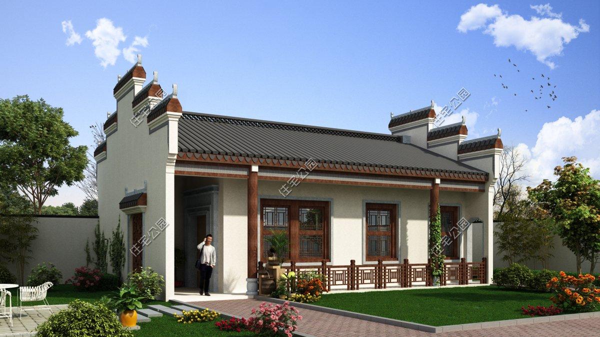 |农村养老房还是一层好,最低15万就能盖,10套图纸哪套适合你