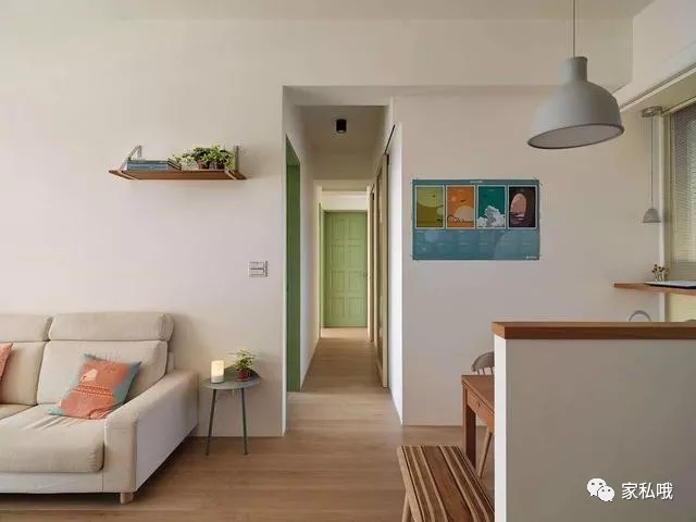 「」老婆只是在厨房加了排柜子,没想到太方便!小户型学起来,超实用