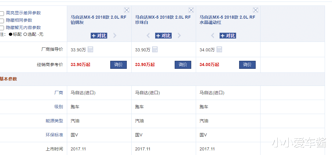 马自达mx|顶配34万的“撩妹”跑车，配无框车门+硬顶敞篷，比劳斯莱斯罕见