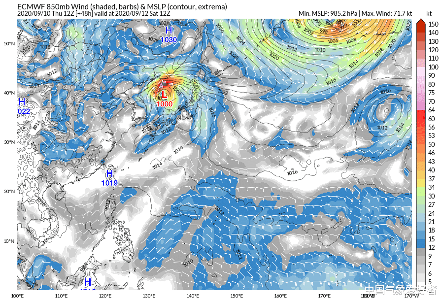 中国气象爱好者|上海附近突现台风胚胎,11号红霞来了?超级计算机:要刮一刮东北
