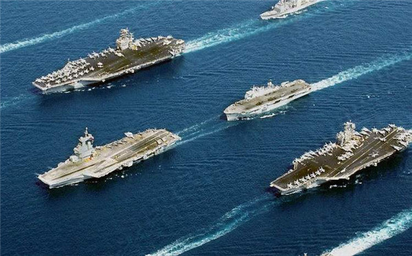 美军@假如第一岛链爆发战争，美军会损失几艘航母？怪不得不敢轻举妄动