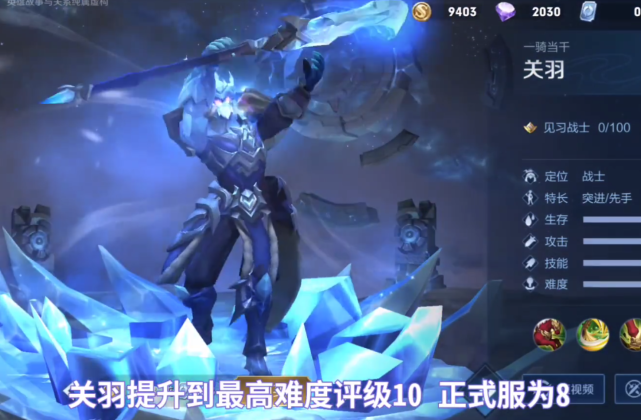 关羽|为什么官方给关羽的难度那么高？原因很简单！