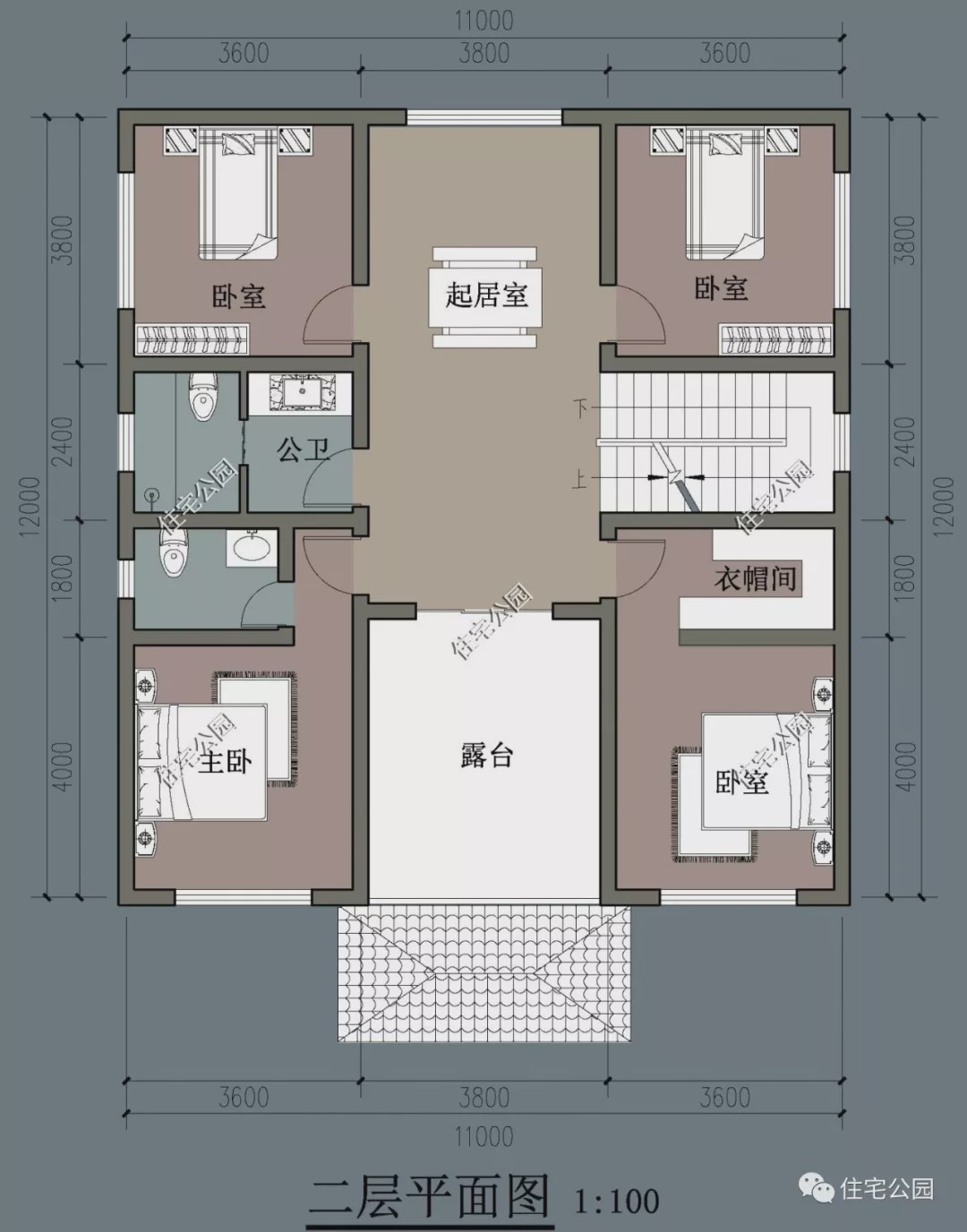 ：精选10套3层农村别墅户型图，哪套适合你家修建？