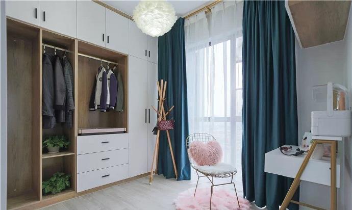 |98平轻奢北欧风装修,这样的橱柜还是头一回见,太精致了!