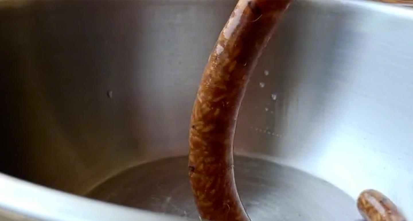 「洋葱」软软糯糯的糯米肠，开锅那一刻馋了，吃了一口就忘不了