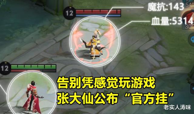 「张大仙」张大仙发现“官方挂”：1个操作秒算斩杀线，告别凭感觉玩游戏