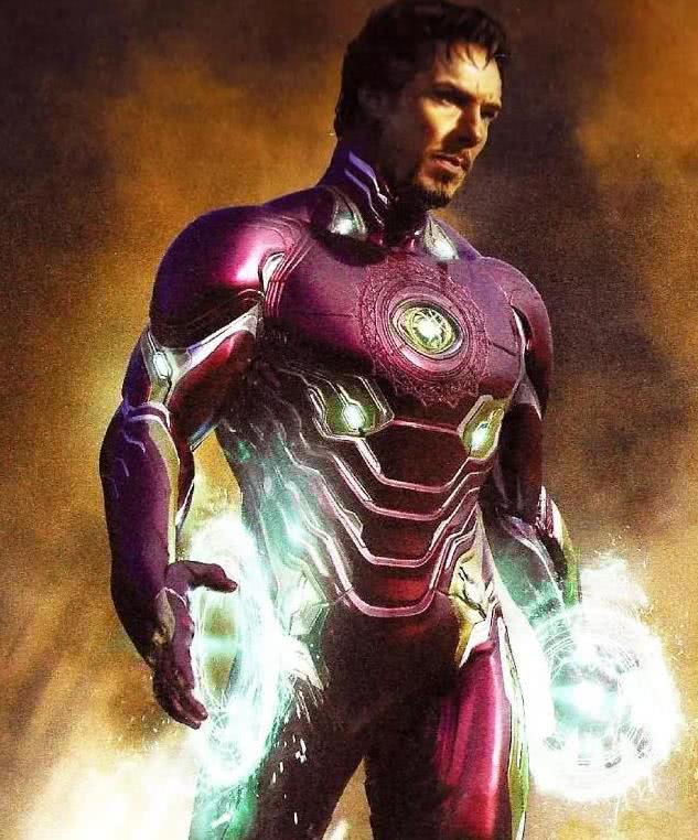 漫威■漫威英雄早期被舍弃的概念图,海拉变怪物,奇异博士穿上钢铁战甲!