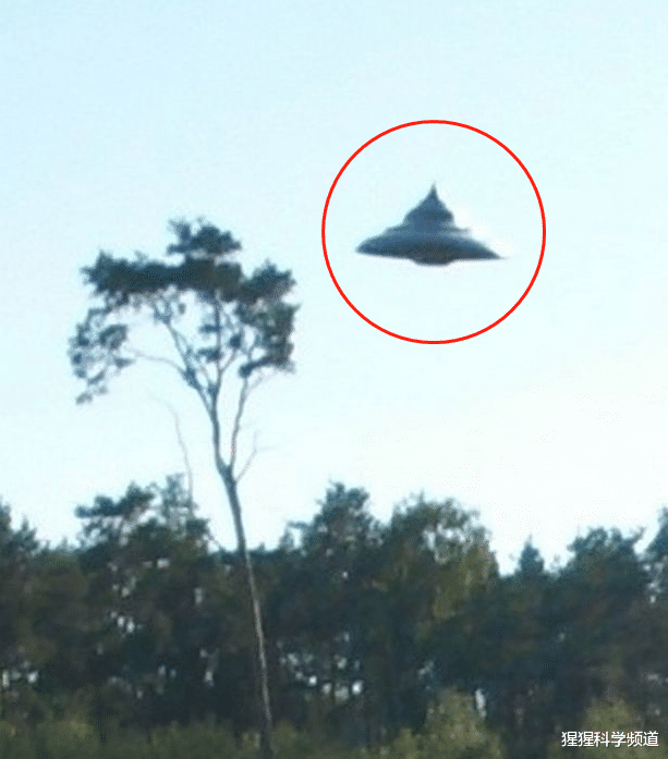 「UFO」实拍:不明飞行物在森林上盘旋,UFO研究人员:这是个真正的物体