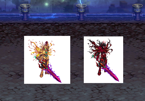 DNF：4種顏色可選擇！鬼劍士成焦點，金秋時裝+武器裝扮展示-圖4