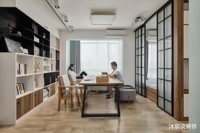 ##她将客厅去掉，54㎡变四室，完工后，蜗居变豪宅，惊艳了整个小区