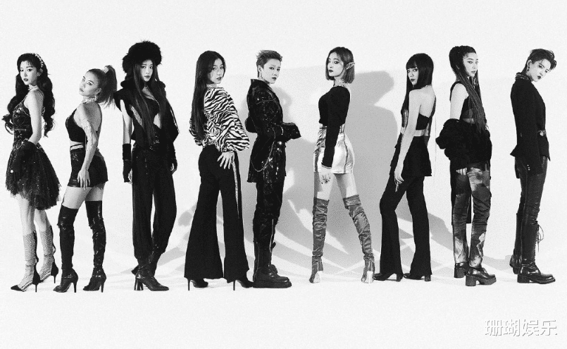 刘雨昕|THE9首张专辑海报曝光，刘雨昕帅出新高度，许佳琪性感迷人