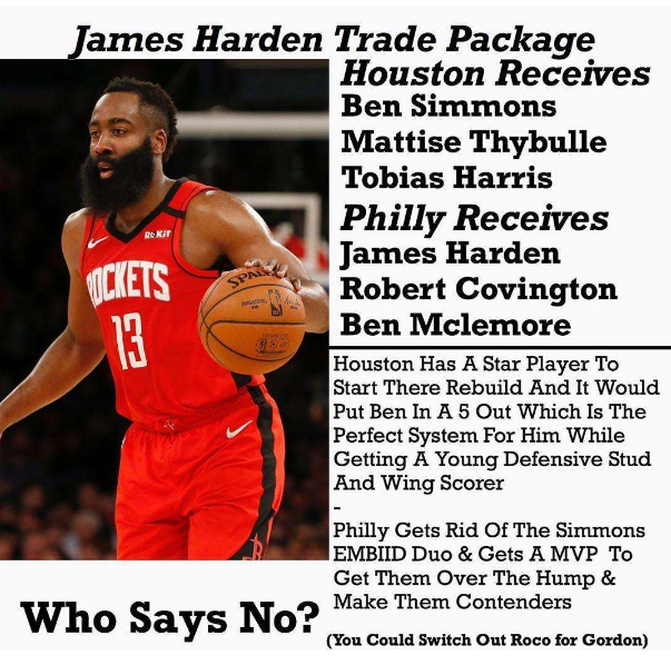 詹姆斯·哈登|NBA恐地震！哈登字母哥恩比德！联盟Top10超巨3人或换队