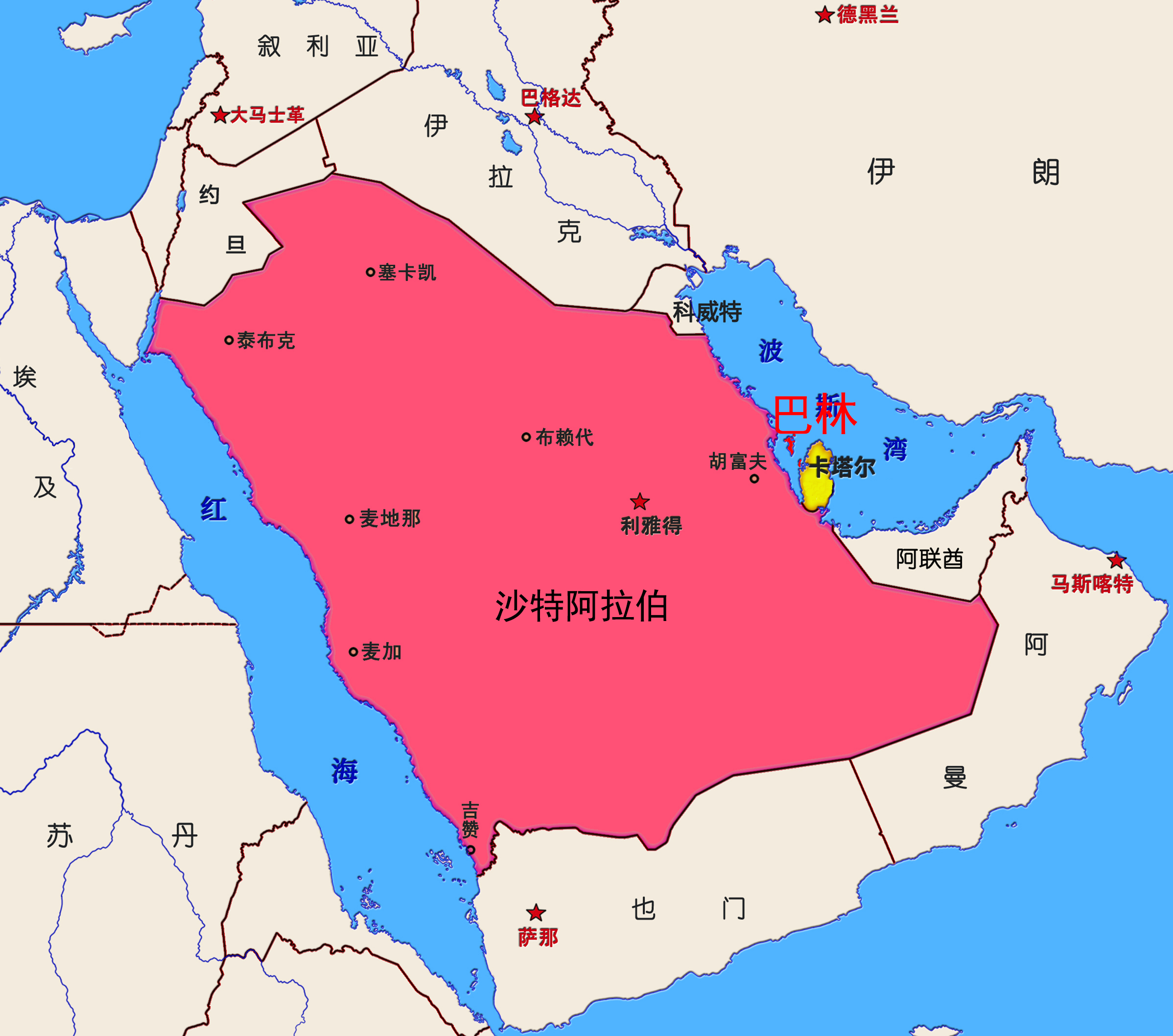 中東小國巴林，一半沙漠一半海，占據瞭卡塔爾傢門口的島嶼-圖5