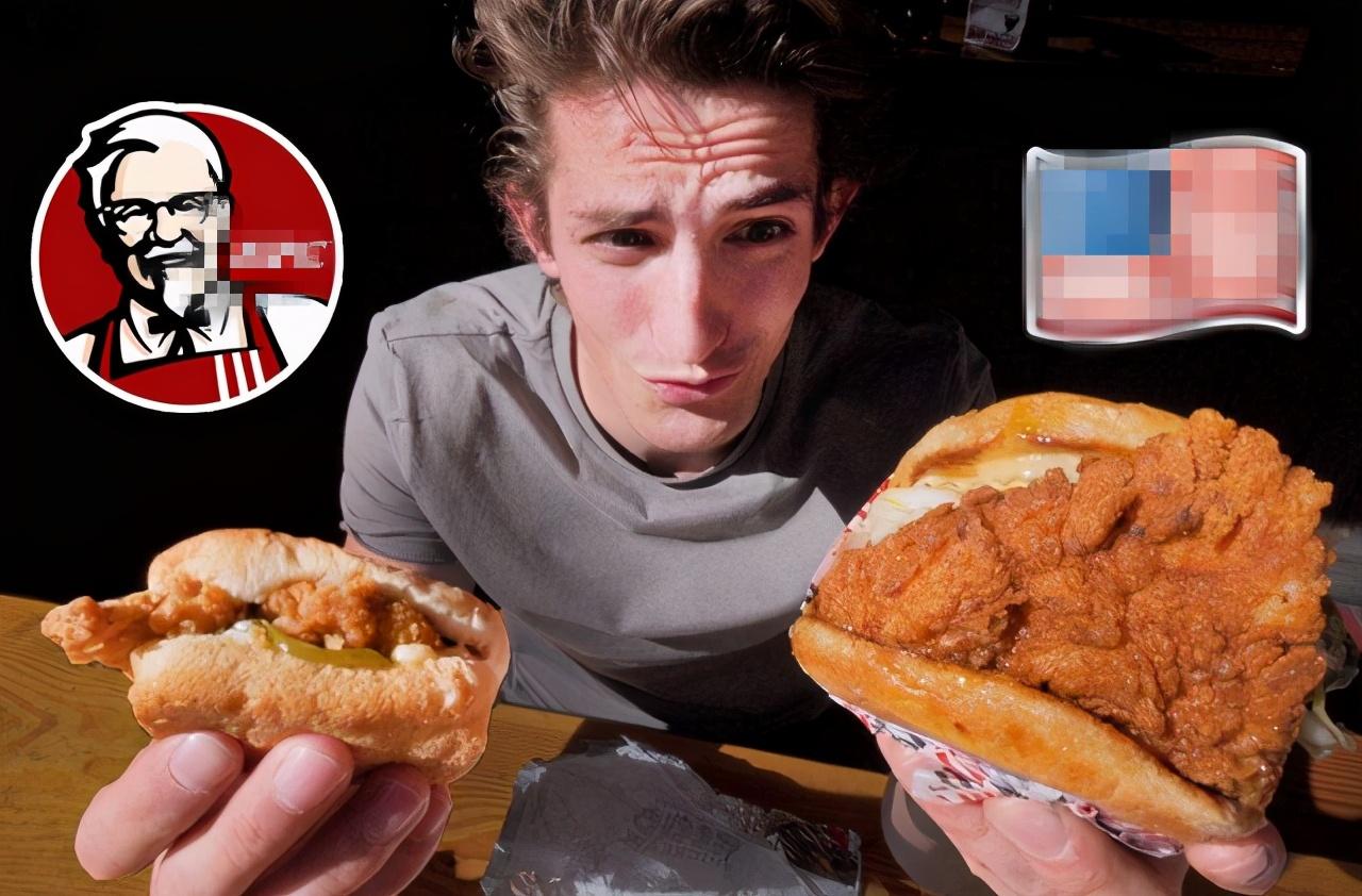 |看到美国的肯德基全家桶后，中国吃货“怒了”！这差距也太大了