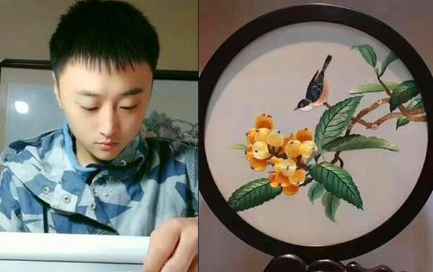 大学|辽宁男孩放弃高考读大学，坚持10年每天练刺绣12个小时，现状如何