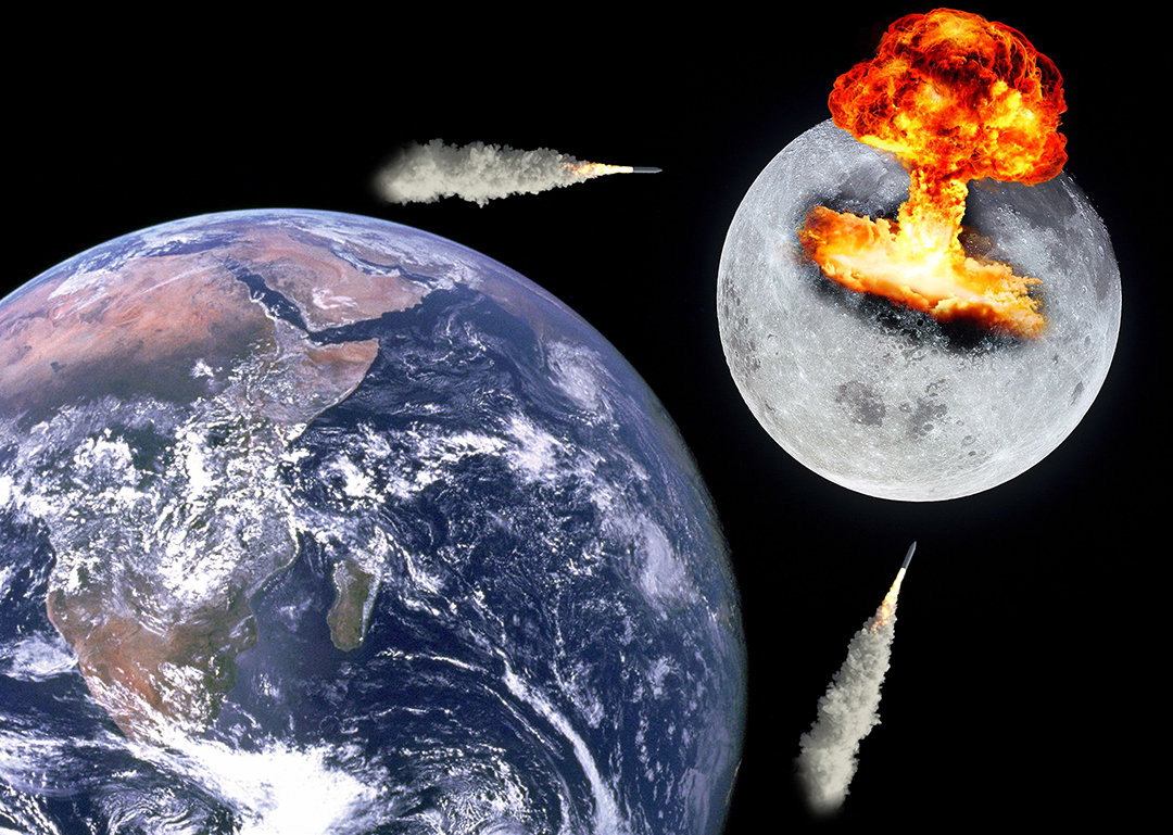 [月球]美俄科学家为什么要想炸掉月球，地球才会安全，他们发现了什么？