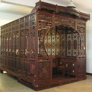 房中房：房中房太丑了！学学咱老祖宗，一张“拔步床”就能搞定一间卧室！