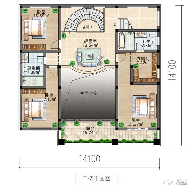 「游泳池」屋顶游泳池不是梦，室内还有健身房，这样的农村别墅比国外好百倍