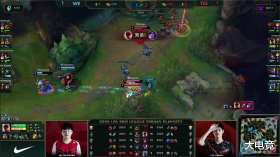 「美国」LOL-LPL：Knight杀人书辛德拉统治战场，TES 3: 1击败WE晋级半决赛