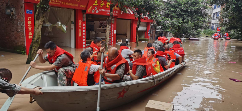 江津▲超1998年洪水水位！江津打响人民防汛战！