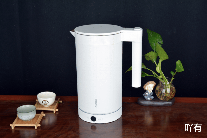 荣耀|荣耀亲选施铂烧水壶：水温度灯环显示+远程控制+24小时保温