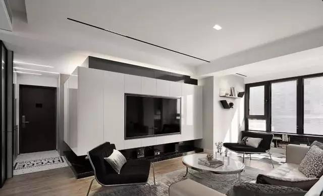 「」120㎡舒适惬意现代简约风住宅,时尚大气、有质感