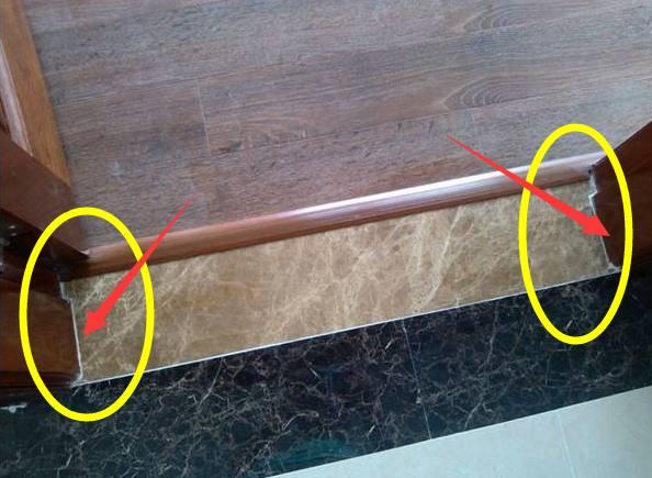 『』家里门槛石别这样装,老师傅直摇头,再多钱也会漏光