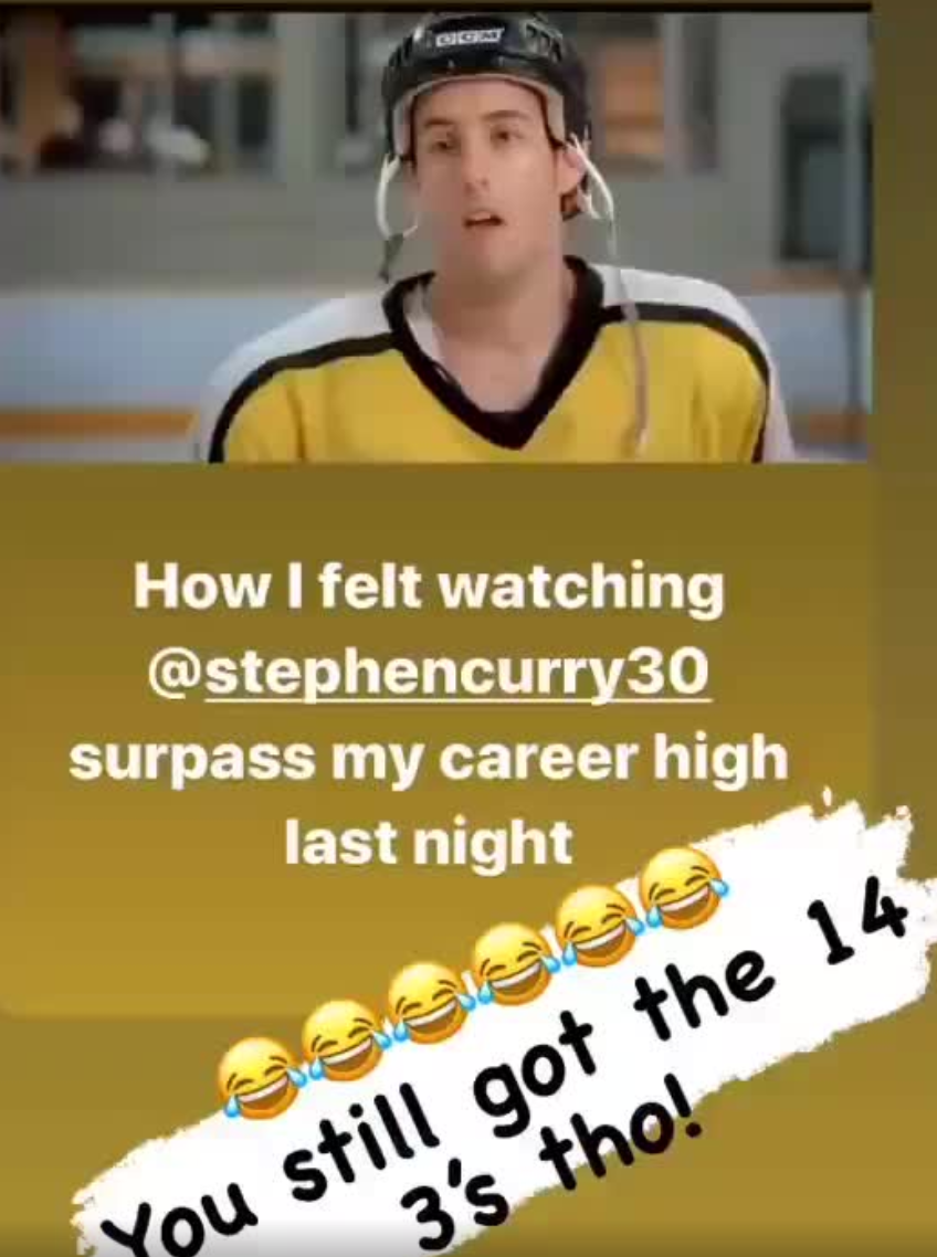 许银川|39.7分周最佳+62分超越！克莱发视频恶搞，库里：你还有14个三分呢！