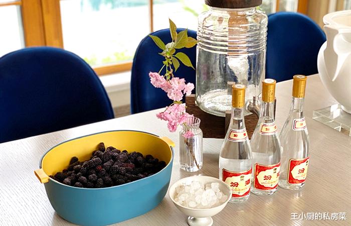 桑葚▲现在桑葚正新鲜，教你自制桑葚酒，多加这一步，口感好喝还滋补