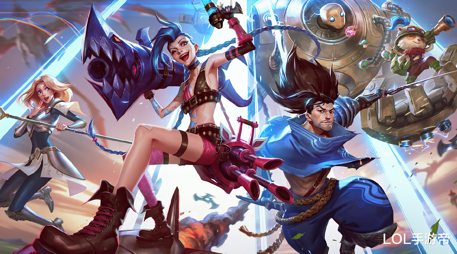 手机游戏|英雄联盟手游国服公测敲定!国服总共分为13个大区