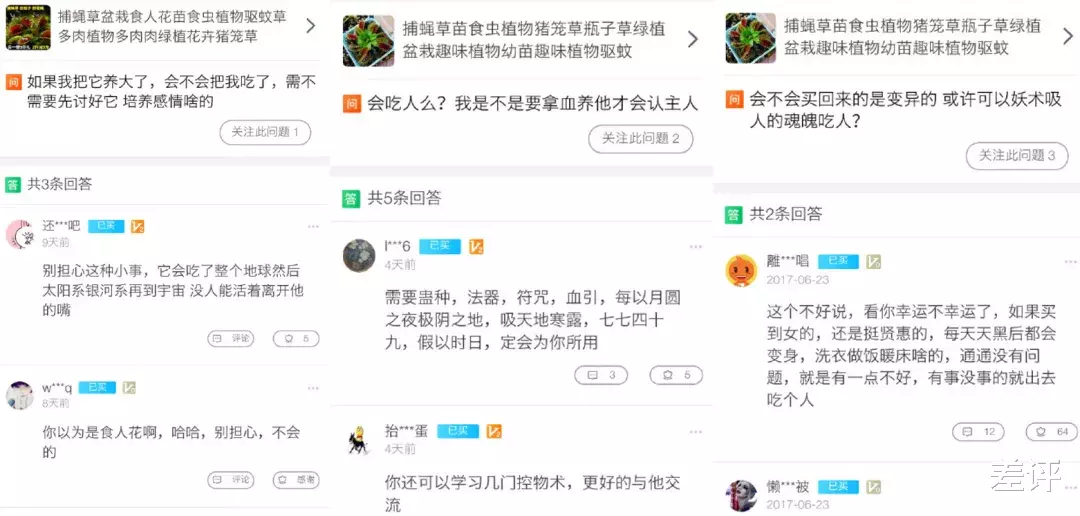 薇娅|你永远想不到，网友们能在淘宝问答里藏多少冷笑话