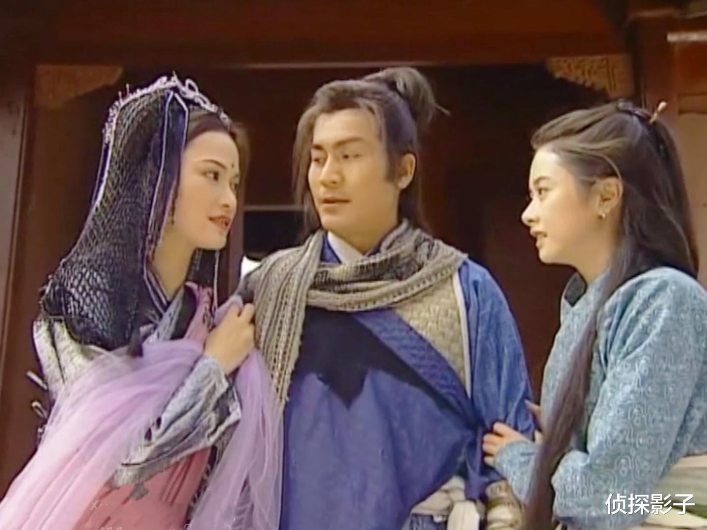 古装剧@20年前的古装剧，男主和女主都爱上了配角，配角们却都不爱他们