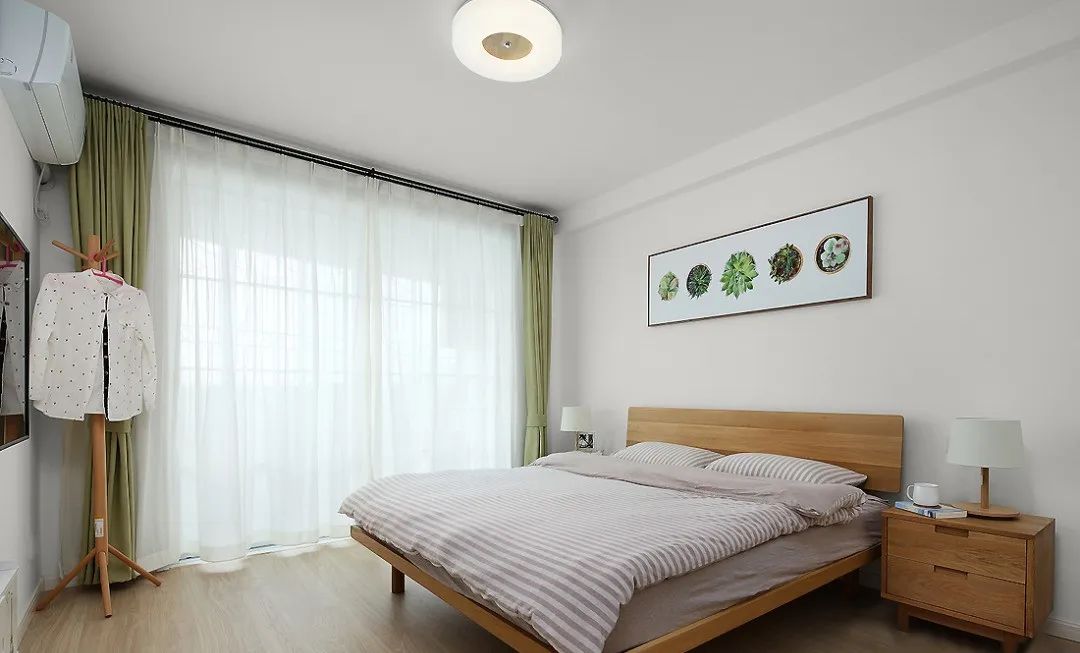 ▲100㎡日式MUJI风,大白墙搭配原木家具,居然可以这么美!