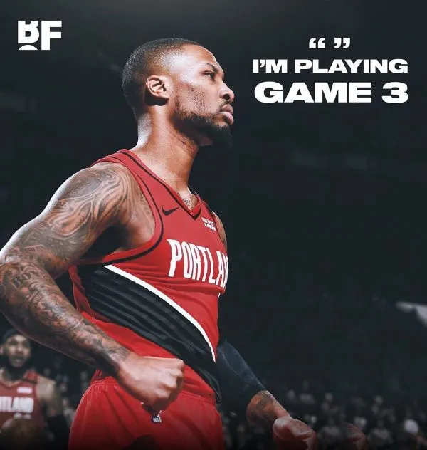 达米恩·利拉德|4夹1！太残暴了！利拉德现库里式手指脱臼！黑八没戏了