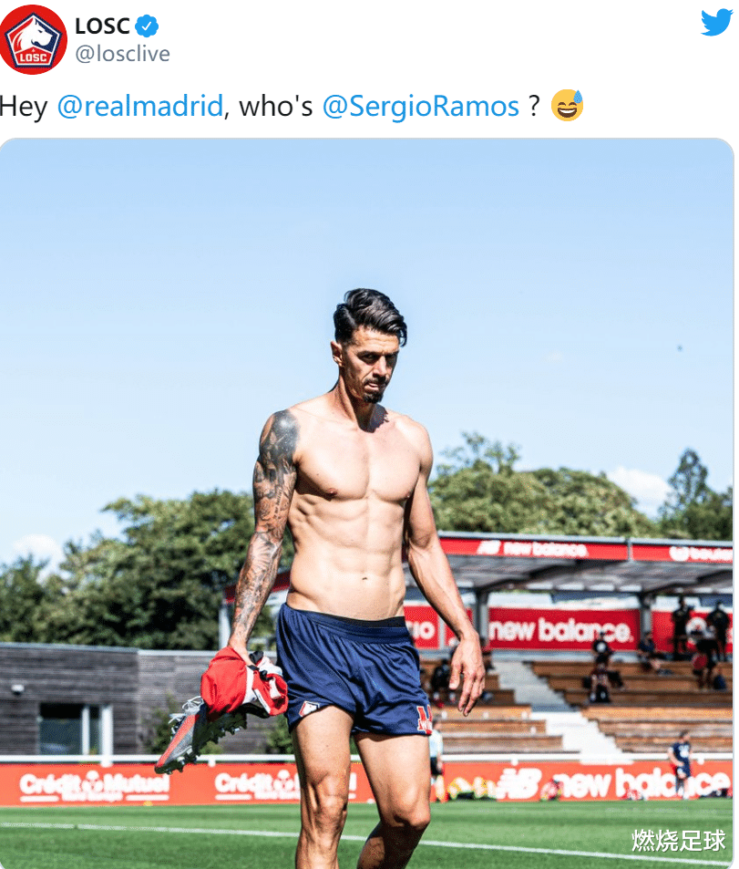 拉莫斯|36岁前中超后卫出战！光膀子秀肌肉PK皇马巨星：拉莫斯是谁？