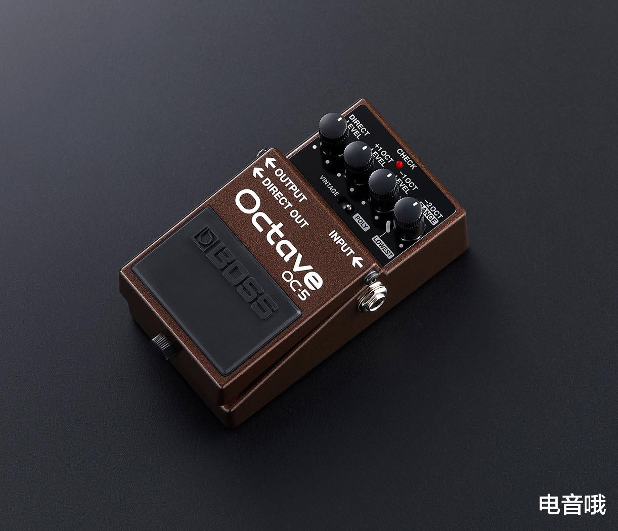 |BOSS推出OC-5八度踏板效果器