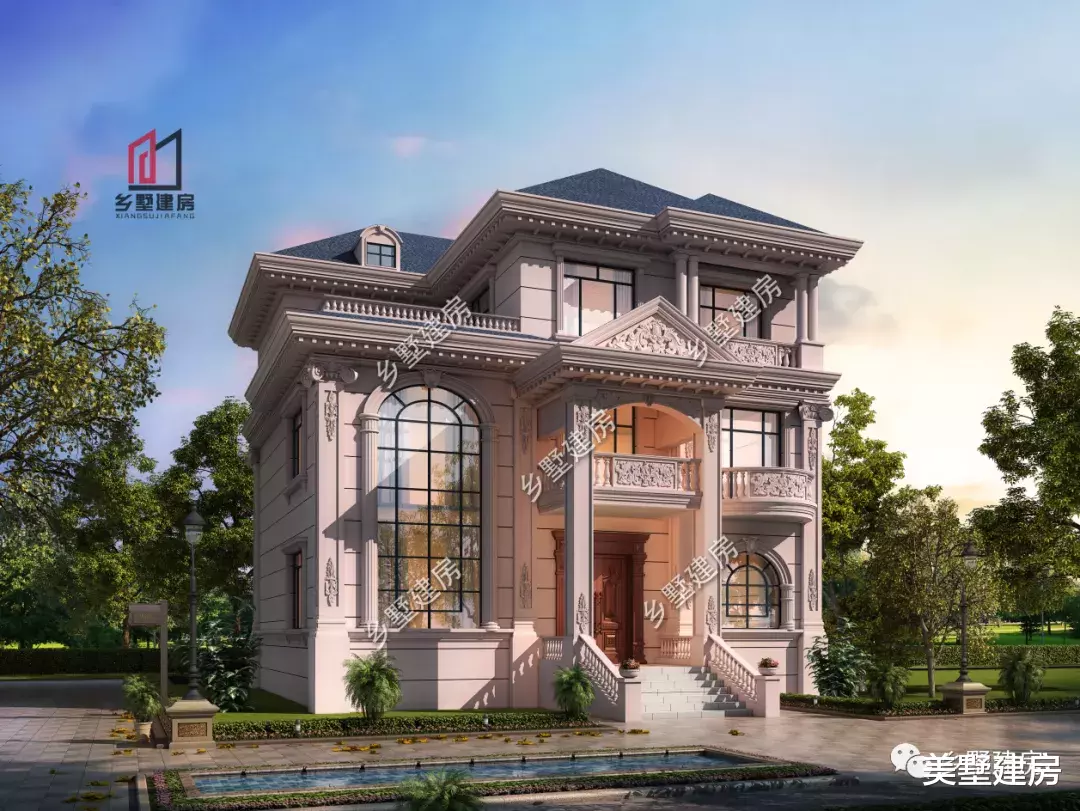 |农村别墅这么建，亲朋好友都羡慕！经典大气不过时！