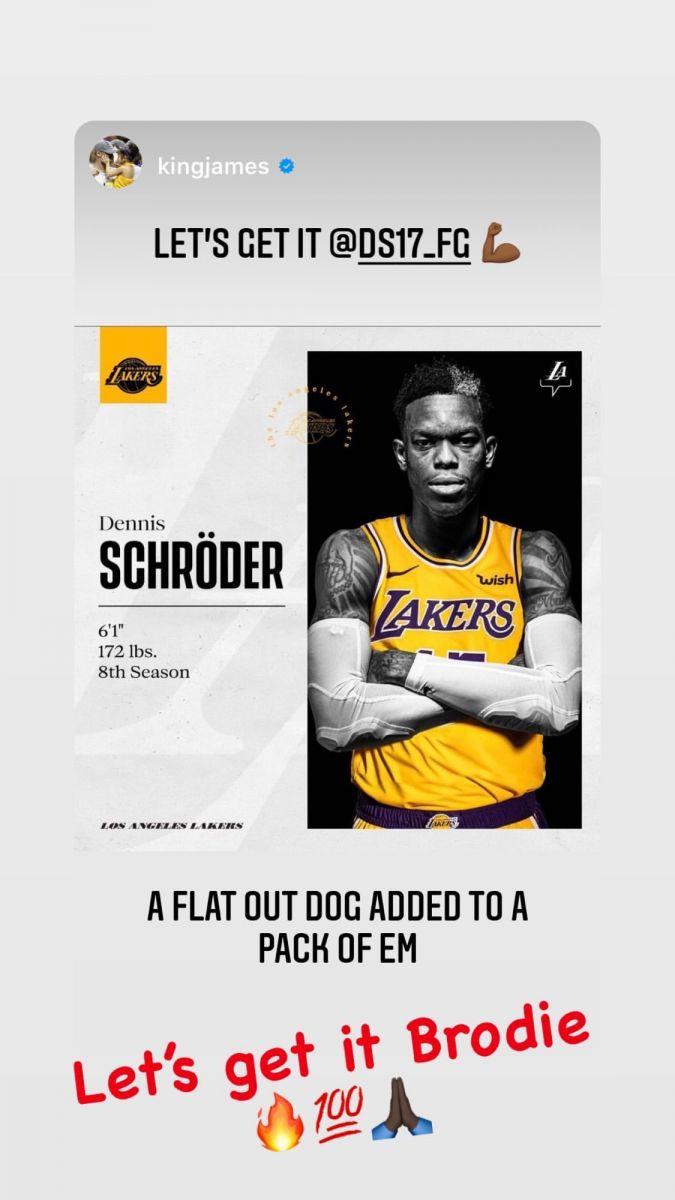 施罗德|谁才是湖人老大？施罗德交易后首次表态，仅10字讲得太明白