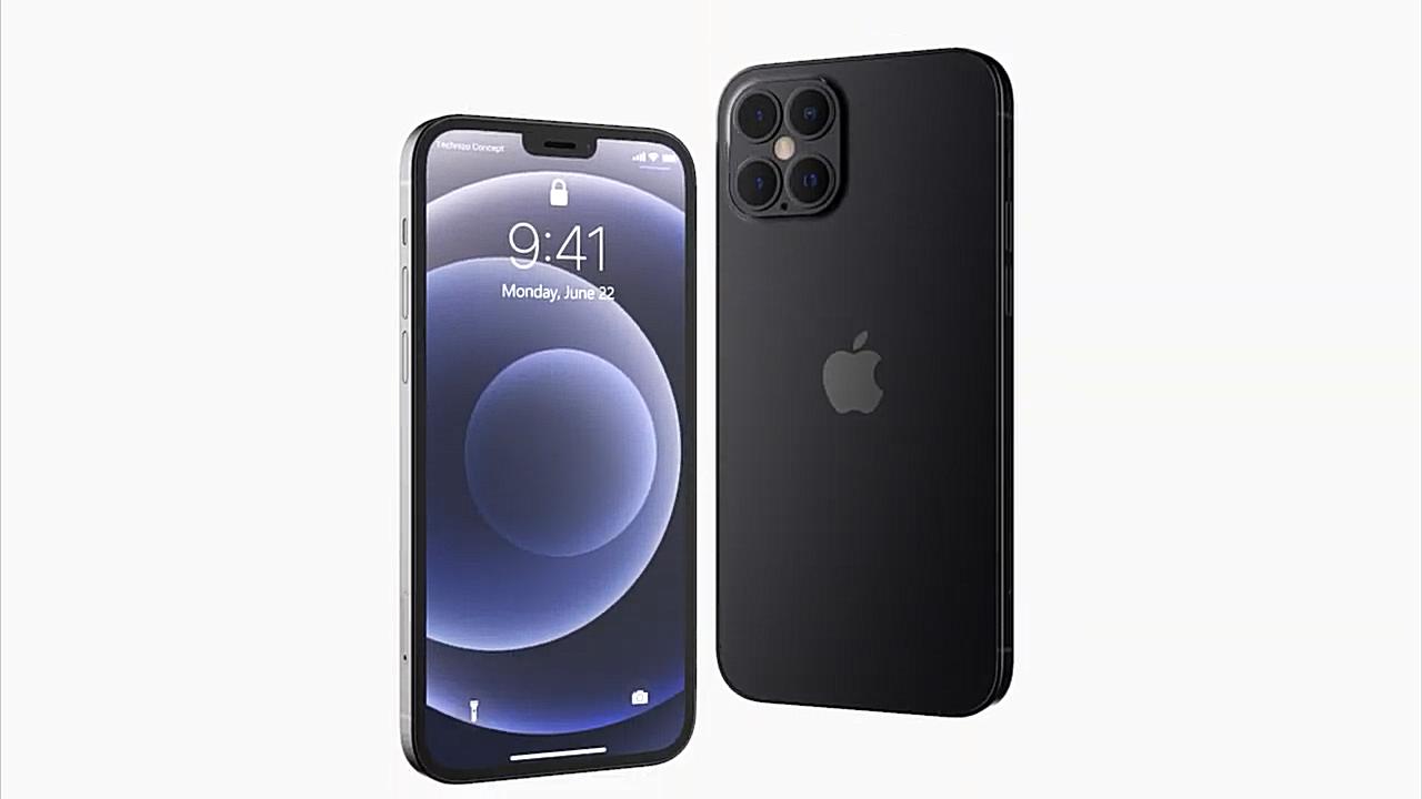 销售额|iPhone13概念图：机身厚度仅6.2毫米，回归指纹解锁砍掉充电接口