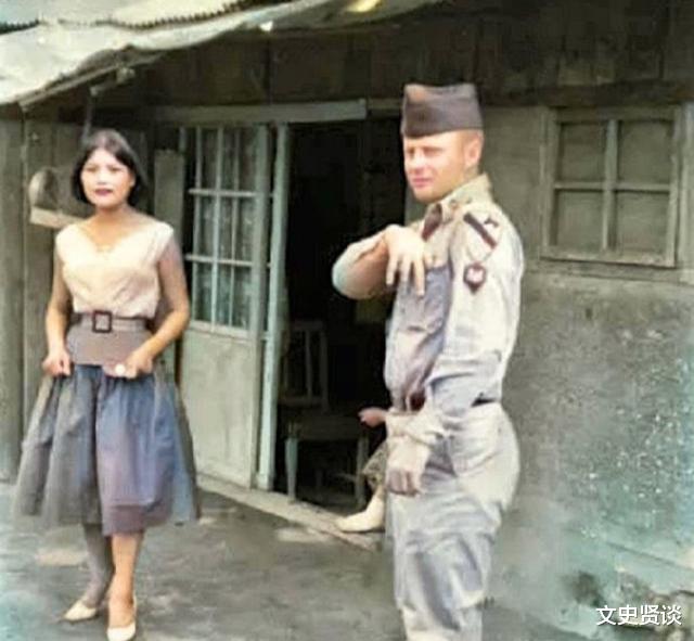 坡州|历史镜像:1960年代的韩国坡州,美军驻地外的妇女矮小而又臃肿