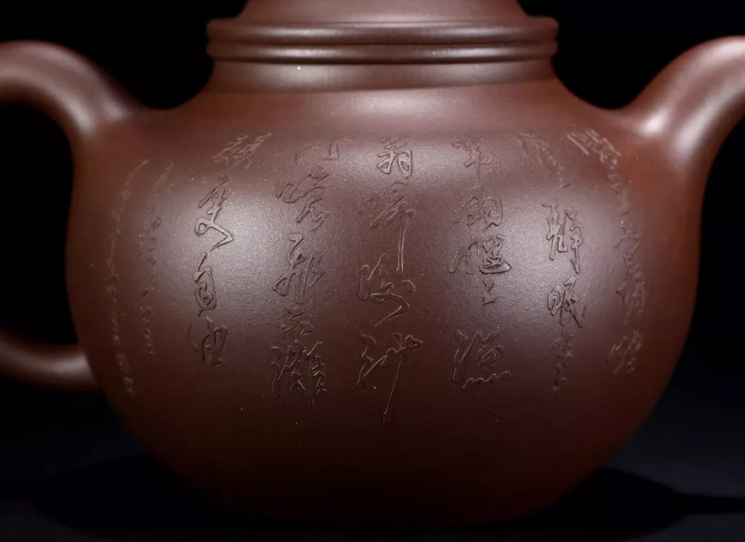 笔筒：紫砂壶：以泥为墨的紫砂泥绘艺术