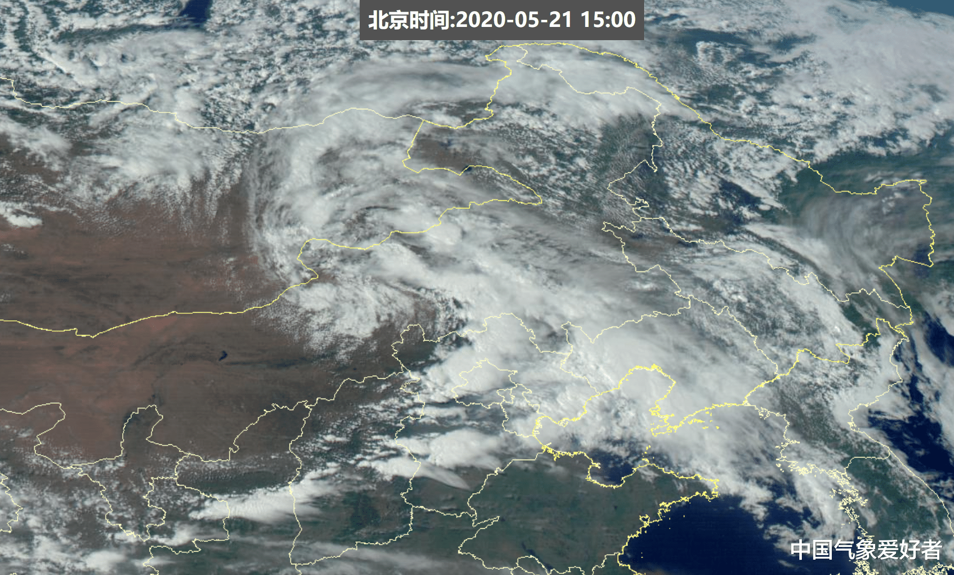 冷涡@飑线来了！密集馒头云进入华北局地白昼如夜，气象台：来者不善！