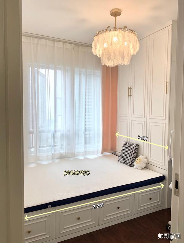 榻榻米|多亏我家设计师!8㎡小卧室满屋打柜子, 满足孩子所有空间需求