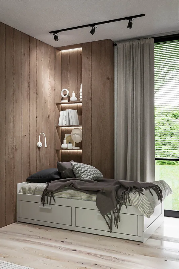 设计师|别拦着年轻人买LOFT,145㎡纯白+原木打造的治愈美宅,他们太会装了!