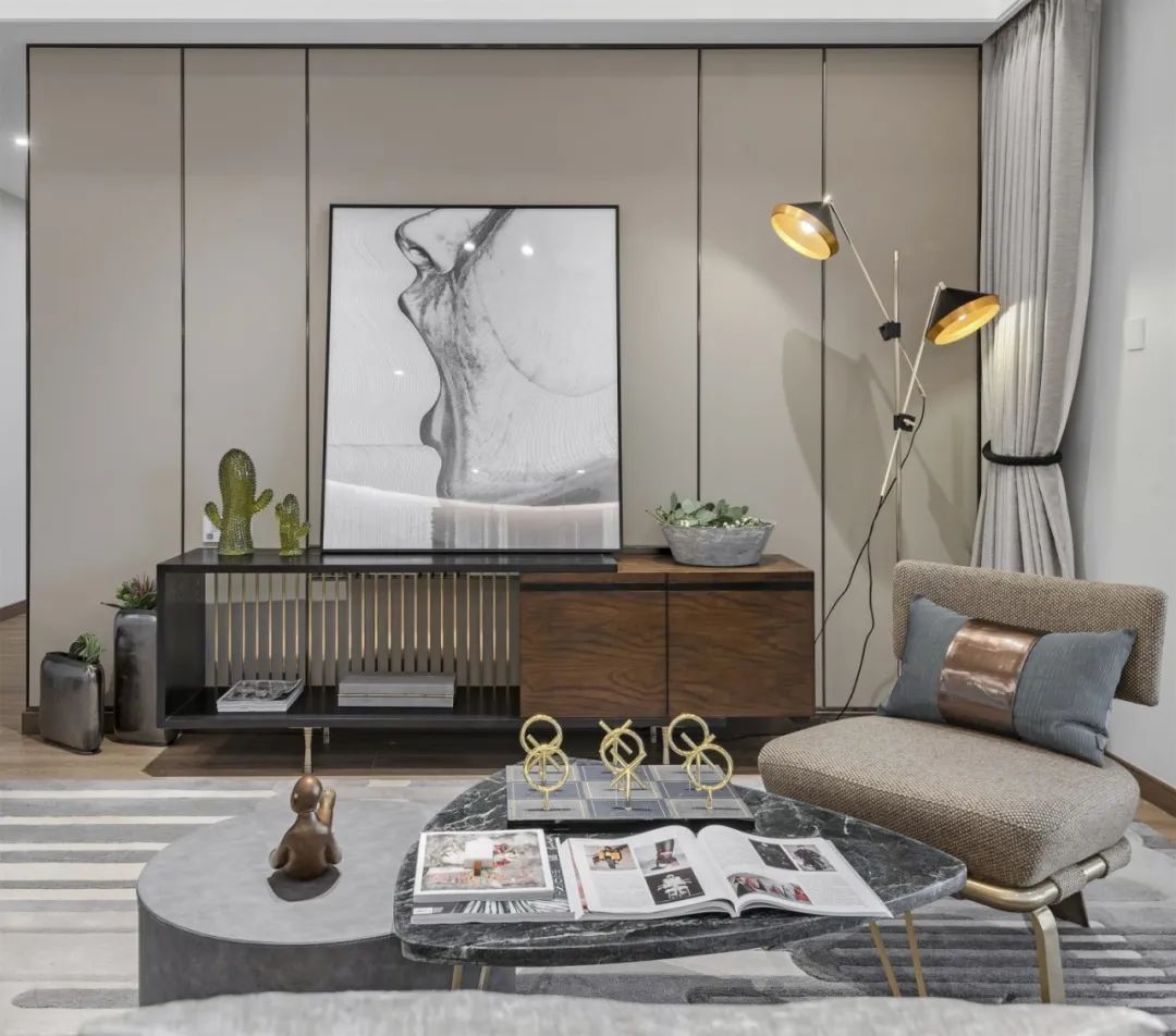 |140m2现代风丨融合了传统与时尚