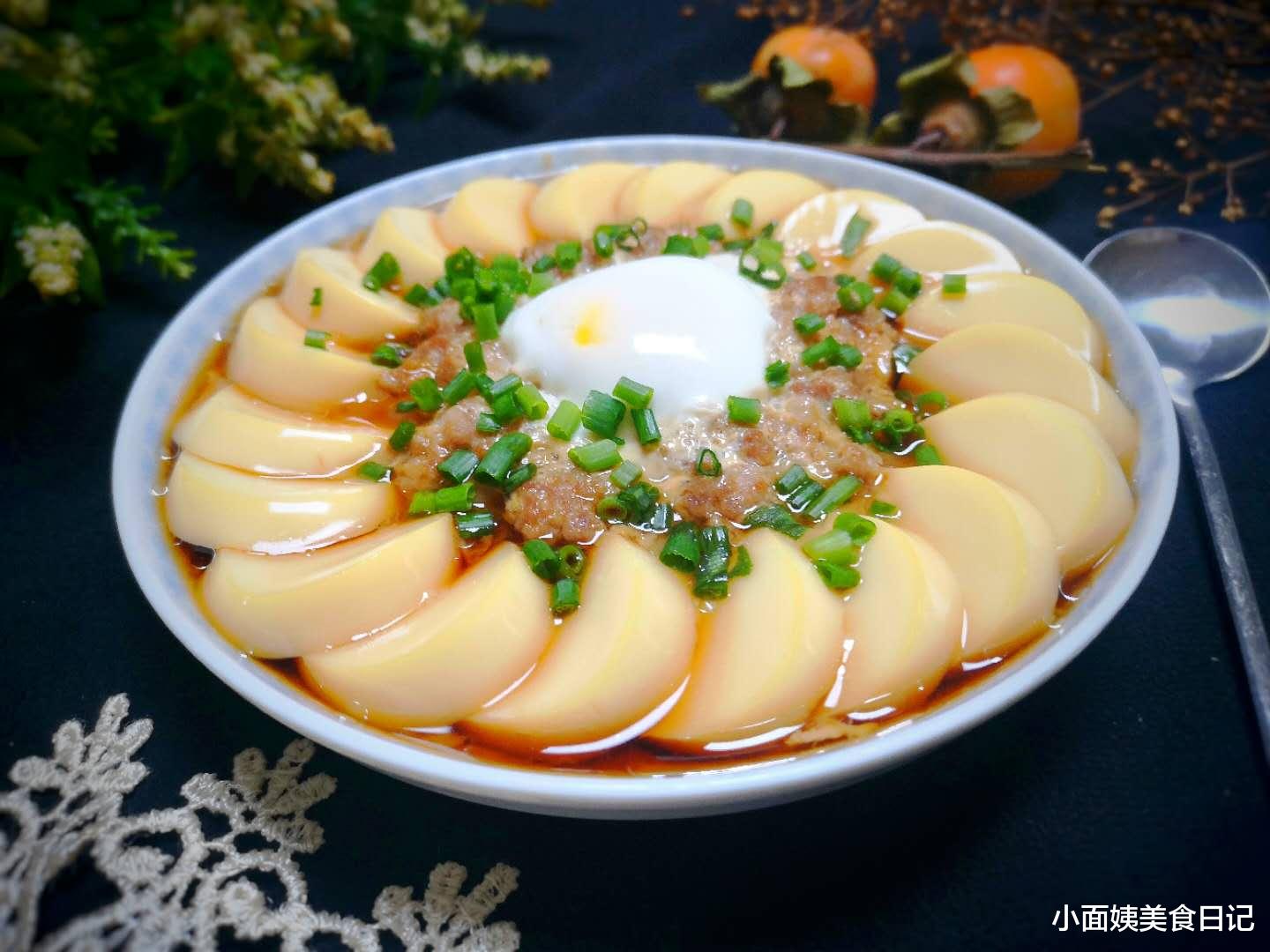 日本豆腐|秋天，儿子最馋这道蒸菜，不加一滴油，蒸一蒸10分钟上桌，特鲜美