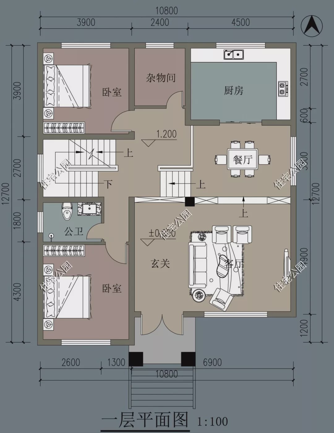 ：精选10套3层农村别墅户型图，哪套适合你家修建？